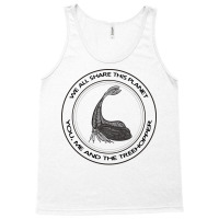 Treehopper We All Share This Planet Insect On Whit Tank Top | Artistshot