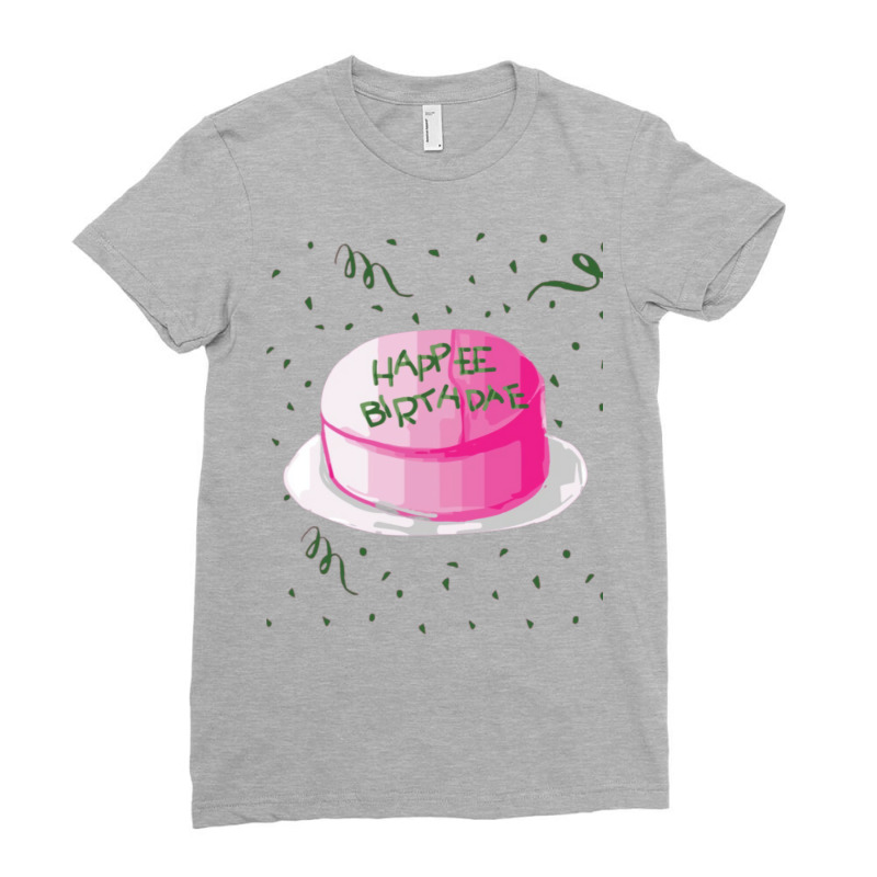 Birthday Cake For Wizards Ladies Fitted T-Shirt by incilafirgaz | Artistshot