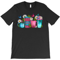 Mom Coffee Cups Wıth Daisy T-shirt | Artistshot