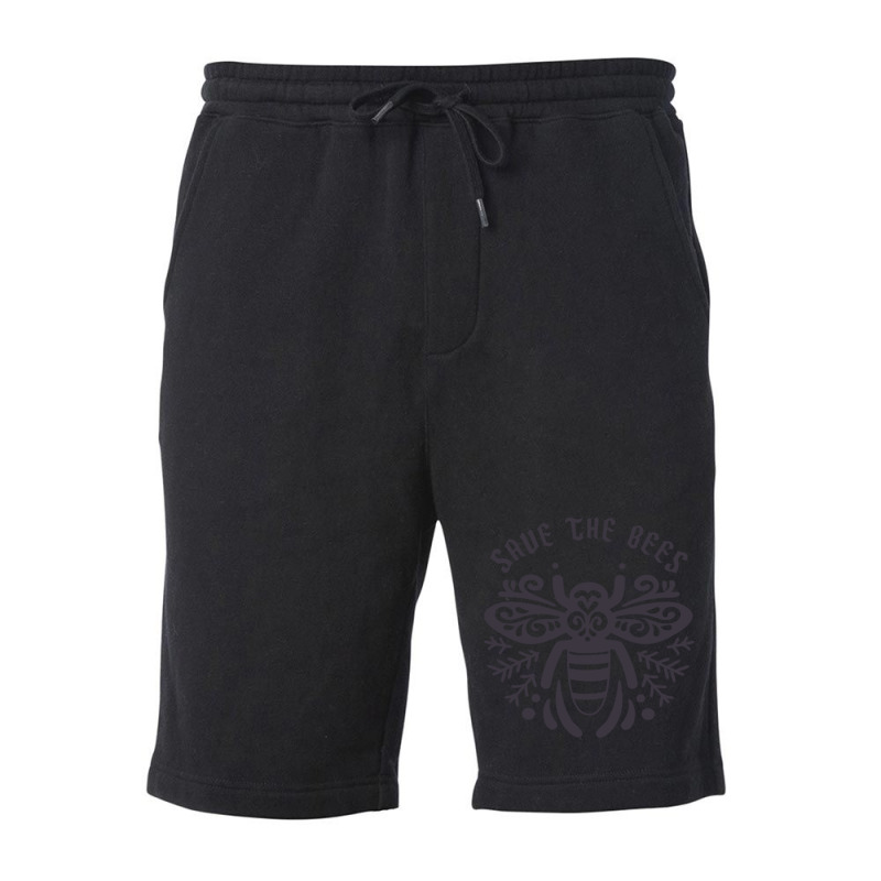 Save The Bees Bee Lover Environment Conservation N Fleece Short | Artistshot