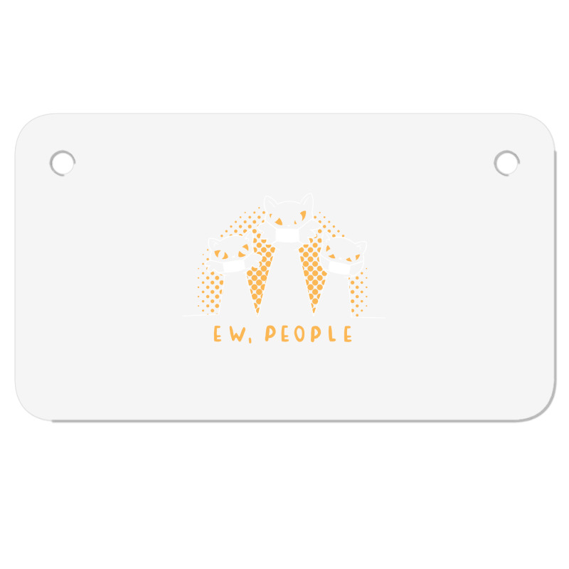 Ew People Motorcycle License Plate | Artistshot