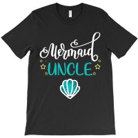 Mermaid Uncle Funny Merman Family Matching Birthda T-shirt | Artistshot