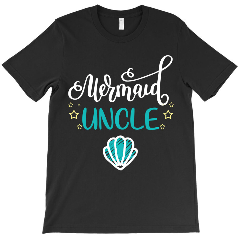 Mermaid Uncle Funny Merman Family Matching Birthda T-shirt | Artistshot