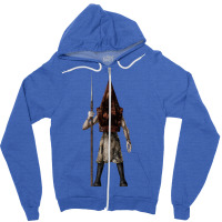 The Red Pyramid Thing Zipper Hoodie | Artistshot