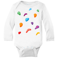 Bouldering   Rock Climbing Lover Climber Outdoor S Long Sleeve Baby Bodysuit | Artistshot