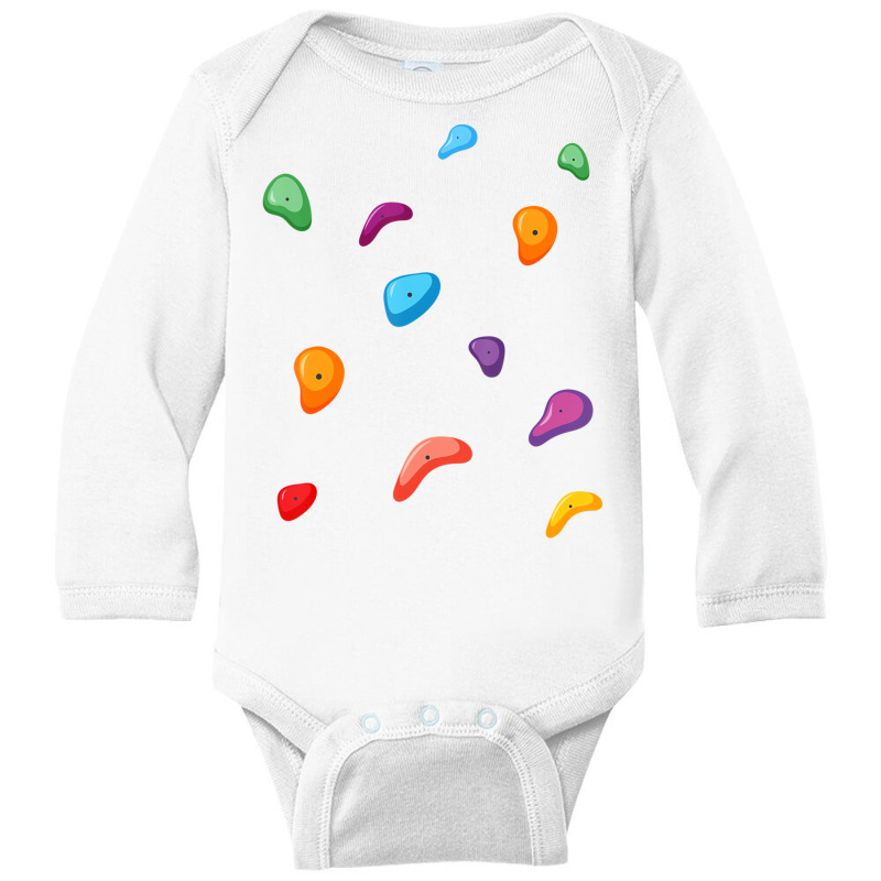 Bouldering   Rock Climbing Lover Climber Outdoor S Long Sleeve Baby Bodysuit | Artistshot