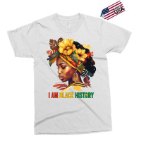 I Am Black History Women Girls Black Queen Month H Exclusive T-shirt | Artistshot