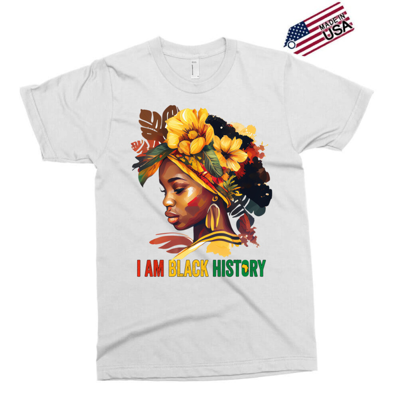 I Am Black History Women Girls Black Queen Month H Exclusive T-shirt | Artistshot