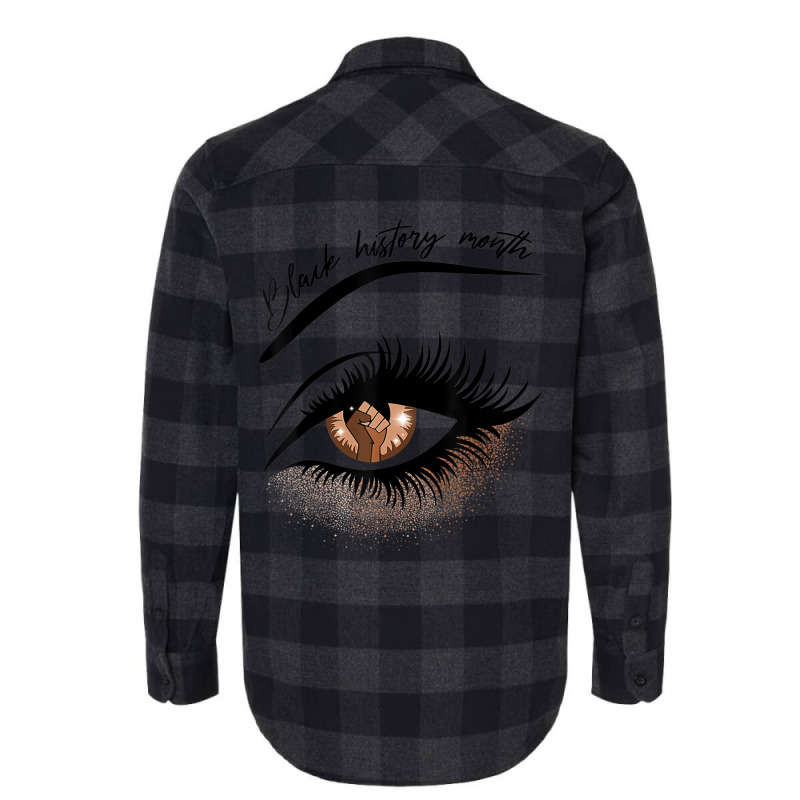 Bright Eyes Black History Month African American M Flannel Shirt | Artistshot