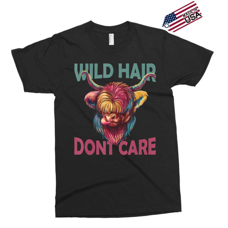 Cowgirl Wild Hair Dont Care Scottish Highland Cows Exclusive T-shirt | Artistshot