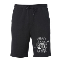 Shakey ,graves Music Fleece Short | Artistshot