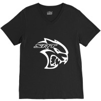 Srt Hell Cat V-neck Tee | Artistshot