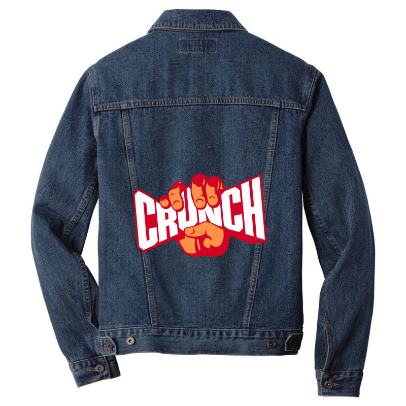 The Crunch Fitness Men Denim Jacket | Artistshot