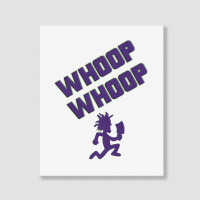 Juggalette Icp Whoop Whoop Hatchet Man Vibrant Col Portrait Canvas Print | Artistshot