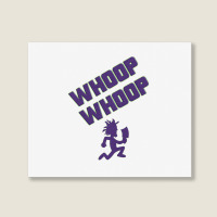 Juggalette Icp Whoop Whoop Hatchet Man Vibrant Col Landscape Canvas Print | Artistshot