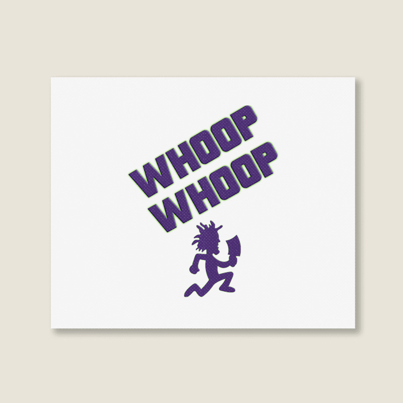 Juggalette Icp Whoop Whoop Hatchet Man Vibrant Col Landscape Canvas Print by tahon | Artistshot