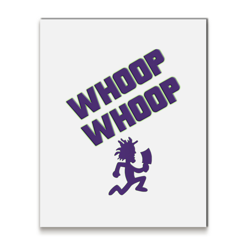 Juggalette Icp Whoop Whoop Hatchet Man Vibrant Col Metal Print Vertical by tahon | Artistshot