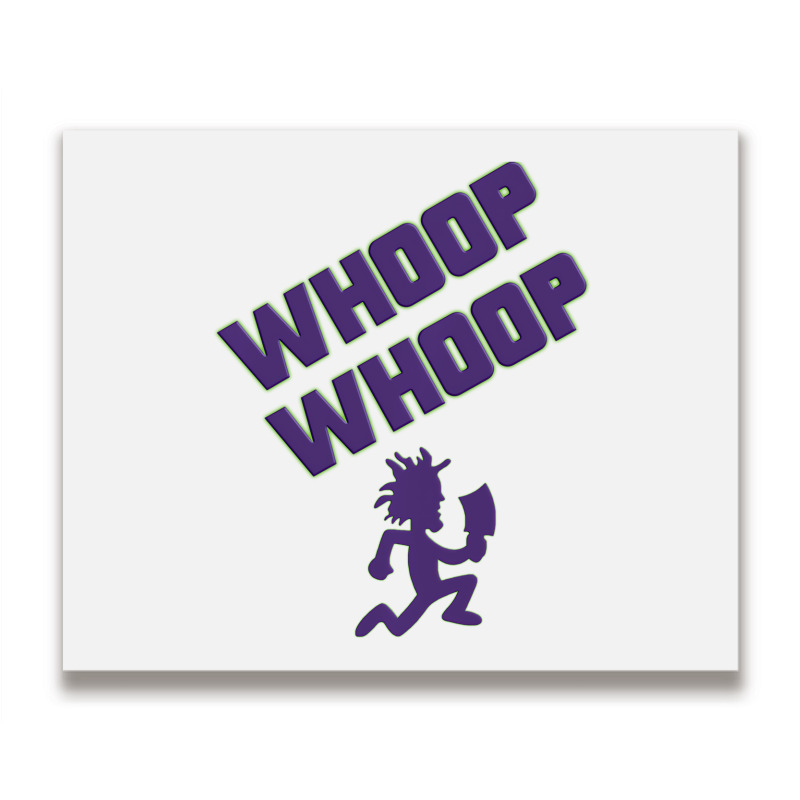 Juggalette Icp Whoop Whoop Hatchet Man Vibrant Col Metal Print Horizontal by tahon | Artistshot