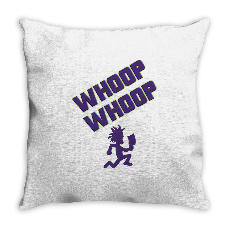 Juggalette Icp Whoop Whoop Hatchet Man Vibrant Col Throw Pillow by tahon | Artistshot