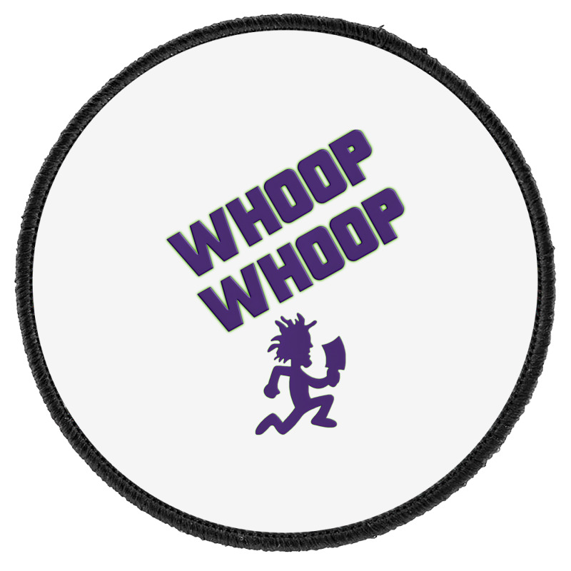 Juggalette Icp Whoop Whoop Hatchet Man Vibrant Col Round Patch by tahon | Artistshot