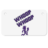 Juggalette Icp Whoop Whoop Hatchet Man Vibrant Col Motorcycle License Plate | Artistshot