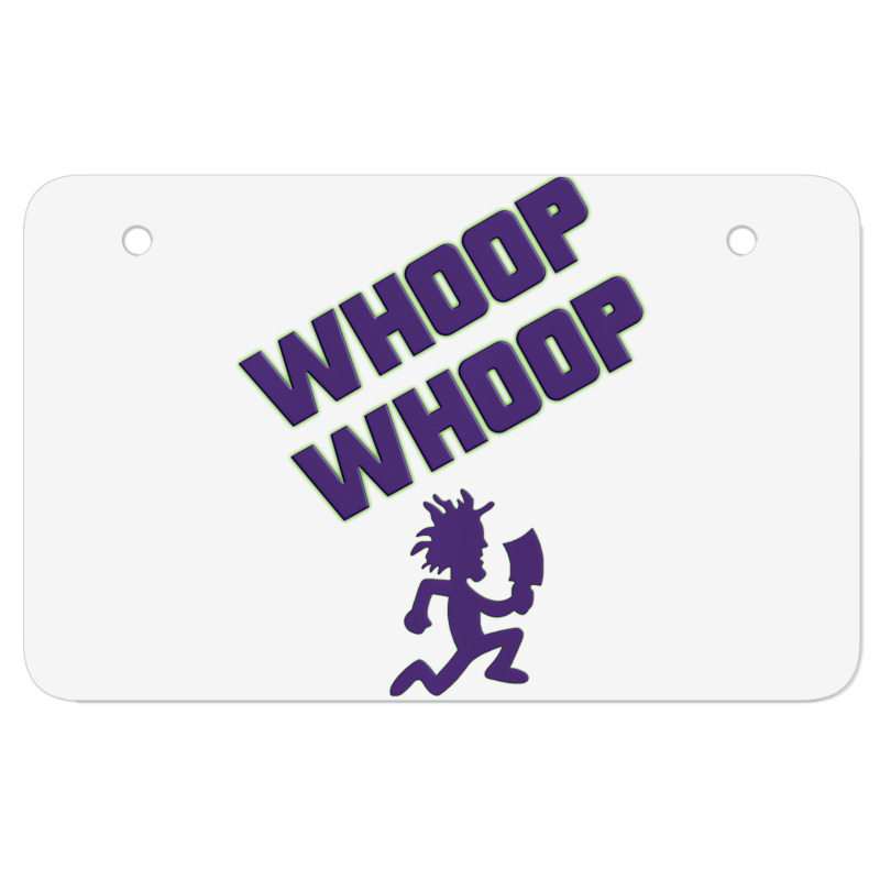 Juggalette Icp Whoop Whoop Hatchet Man Vibrant Col ATV License Plate by tahon | Artistshot