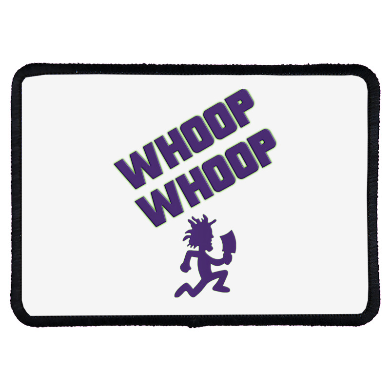 Juggalette Icp Whoop Whoop Hatchet Man Vibrant Col Rectangle Patch by tahon | Artistshot