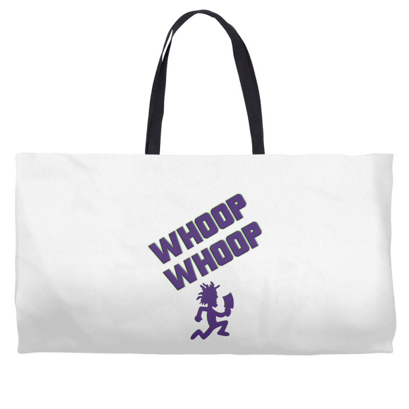 Juggalette Icp Whoop Whoop Hatchet Man Vibrant Col Weekender Totes by tahon | Artistshot