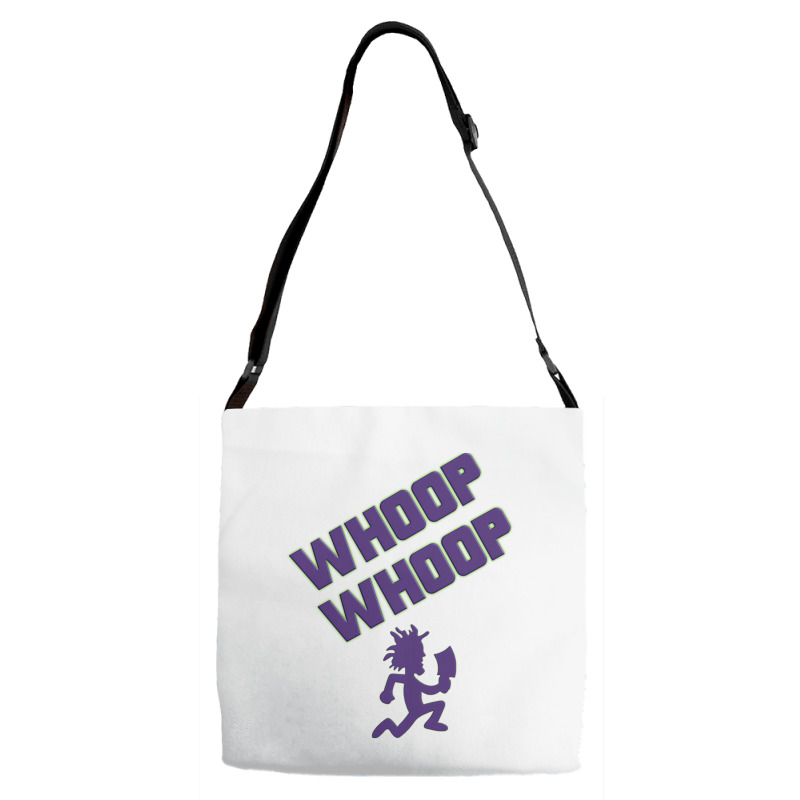 Juggalette Icp Whoop Whoop Hatchet Man Vibrant Col Adjustable Strap Totes by tahon | Artistshot