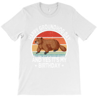 Happy Groundhog Day 2023 Birthday Funny Groundhog T-shirt | Artistshot