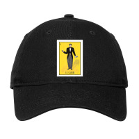 El Catrin Lottery The Gentleman Lottery Mexican Ca Adjustable Cap | Artistshot