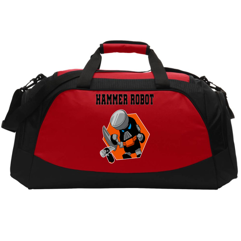 Hammer Robot Active Duffel | Artistshot