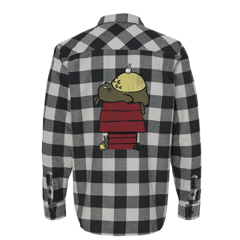 My Neighbor Peanut Flannel Shirt | Artistshot