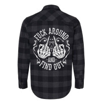 Fuck Around And Find Out Pullover Hoodie Flannel Shirt | Artistshot