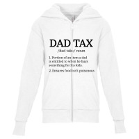 Dad Tax T Shirt, Dad Tax Shirts For Men, Dad Tax D Youth Zipper Hoodie | Artistshot