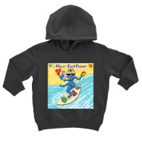 Macarthur   Surfing Pyramid Text Goddess T Shirt Toddler Hoodie | Artistshot