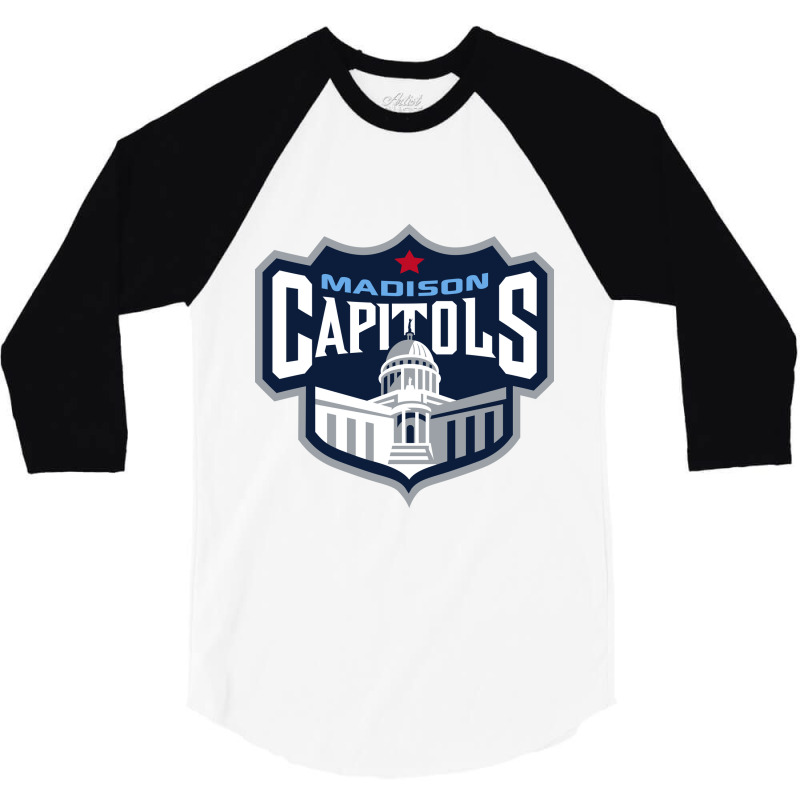 Madison Capitols 3/4 Sleeve Shirt | Artistshot