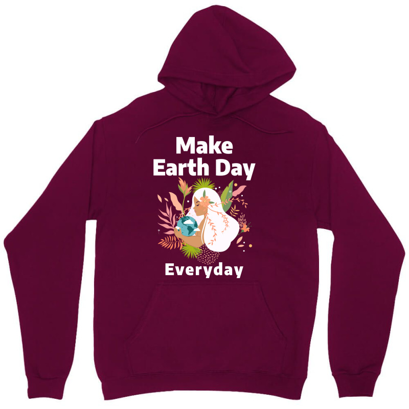 Make Earth Day Everyday Aesthetic Unisex Hoodie | Artistshot