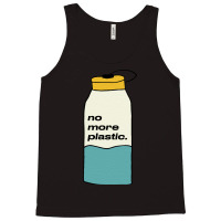 No More Plastic Green Tank Top | Artistshot