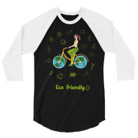 Eco Friendly Stars 3/4 Sleeve Shirt | Artistshot