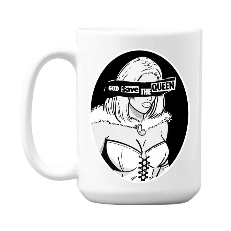 God Save The White Queen Quote 15 Oz Coffee Mug | Artistshot