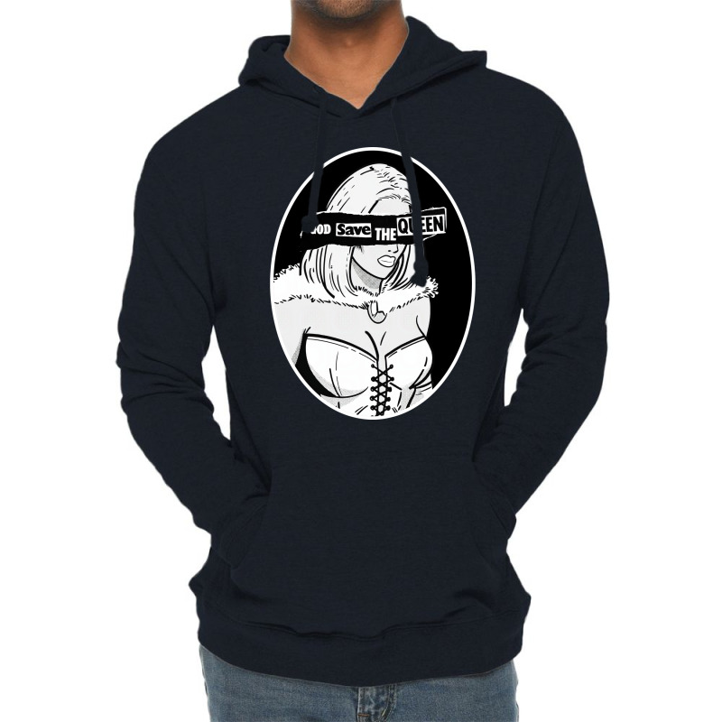 God Save The White Queen Quote Lightweight Hoodie | Artistshot