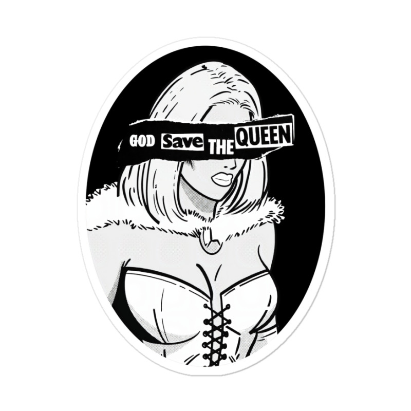 God Save The White Queen Quote Sticker | Artistshot