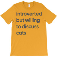 Lets Talk Cats Tumblr T-shirt | Artistshot