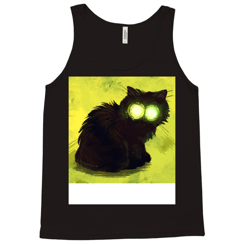 The Glowyeyed Looker Yellow Tank Top by leboroblisw | Artistshot