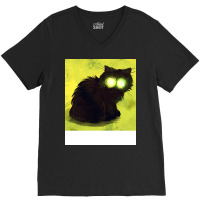 The Glowyeyed Looker Yellow V-neck Tee | Artistshot