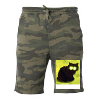 The Glowyeyed Looker Yellow Fleece Short | Artistshot