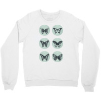 Vintage Butterflies Mega Sticker Pack Blue Retro S Crewneck Sweatshirt | Artistshot