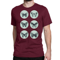 Vintage Butterflies Mega Sticker Pack Blue Retro S Classic T-shirt | Artistshot