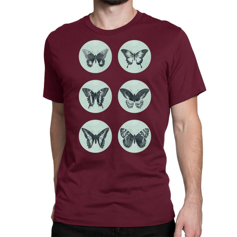 Vintage Butterflies Mega Sticker Pack Blue Retro S Classic T-shirt | Artistshot